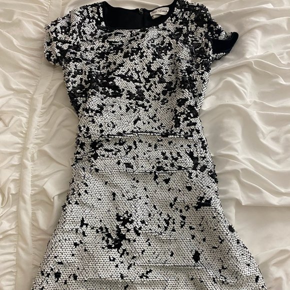 Rare Editions Sequin Dress - Picture 1 of 3